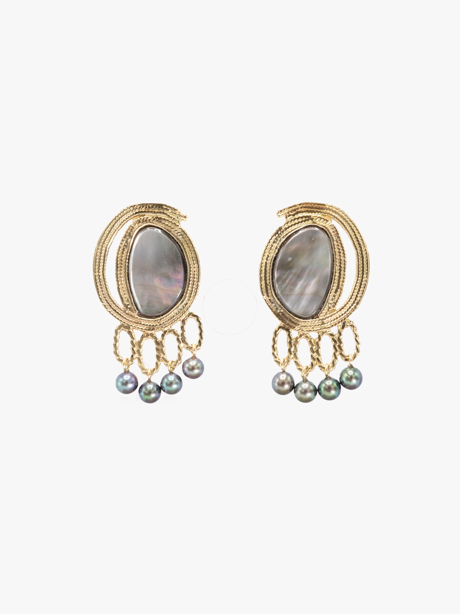 Milano Earring Mother of Pearl